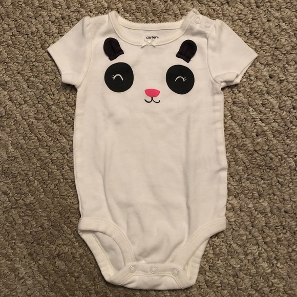 Baby Girl Teal Panda/Love 3-Piece Set with Tutu - Picture 4 of 5